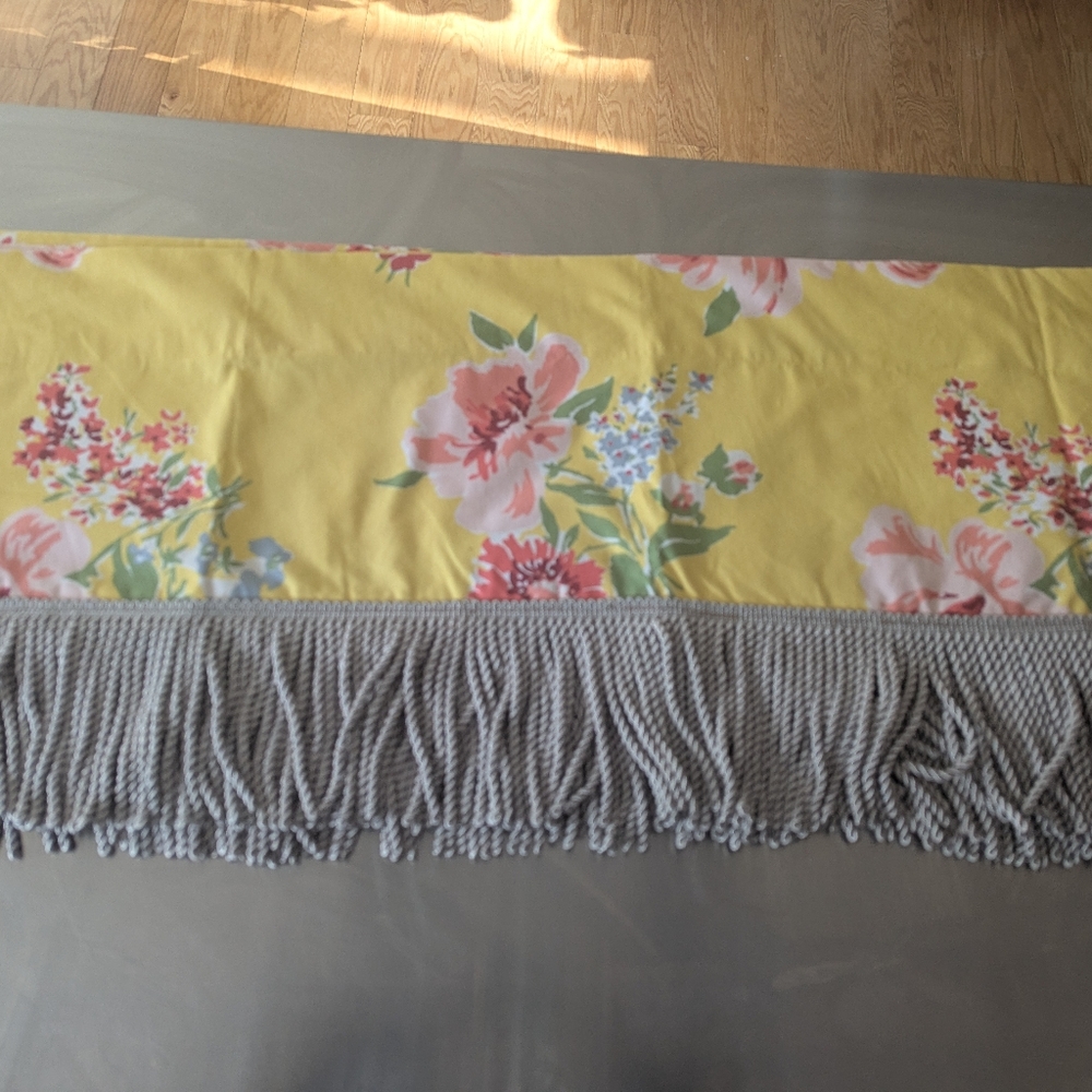 Three Madcap Cottage Swan's Island Custom Window Valances 48 x 18